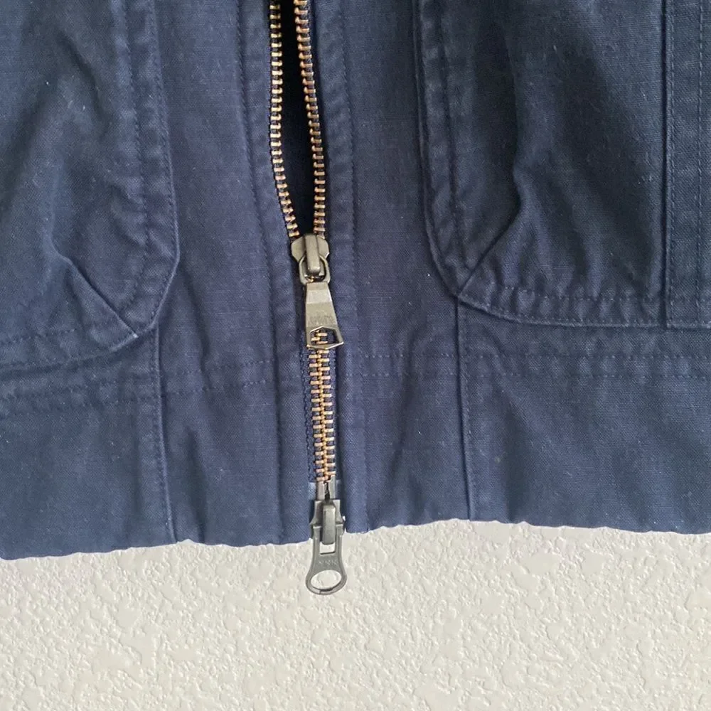 BANANA REPUBLIC Men’s Navy Full Zip Fully Lined Jacket Size M